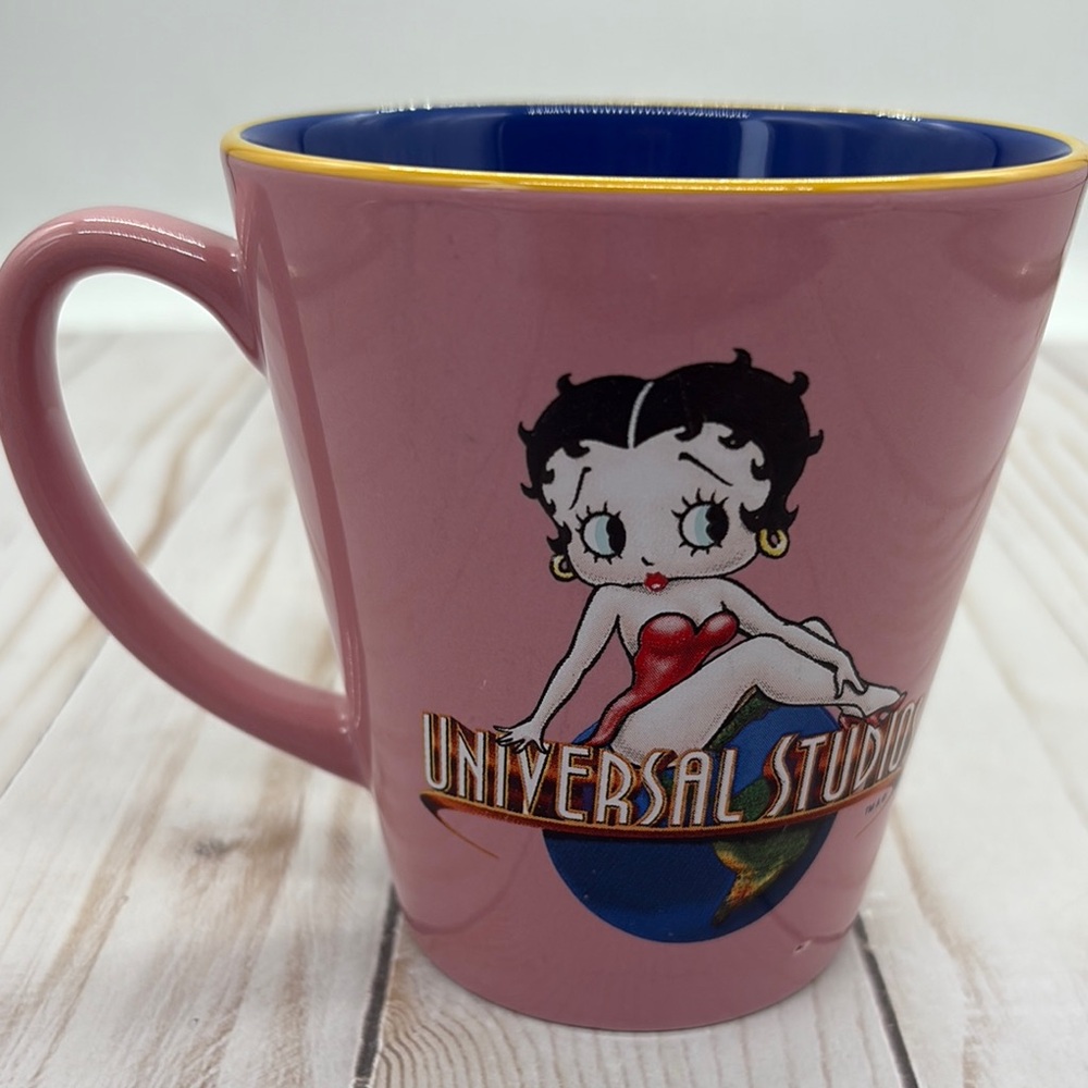 Pink Betty Boop Universal Studios Mug